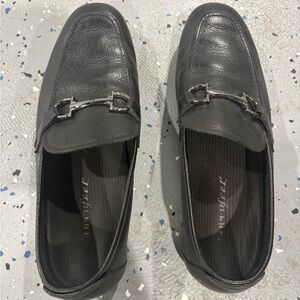Salvatore Ferragamo Men's Black Loafer Shoes Size 9